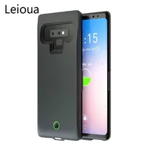 Leioua 7000 мАч чехол для samsung Note 9 зарядное устройство чехол блок питания внешний зарядное устройство чехол Хороший резервный