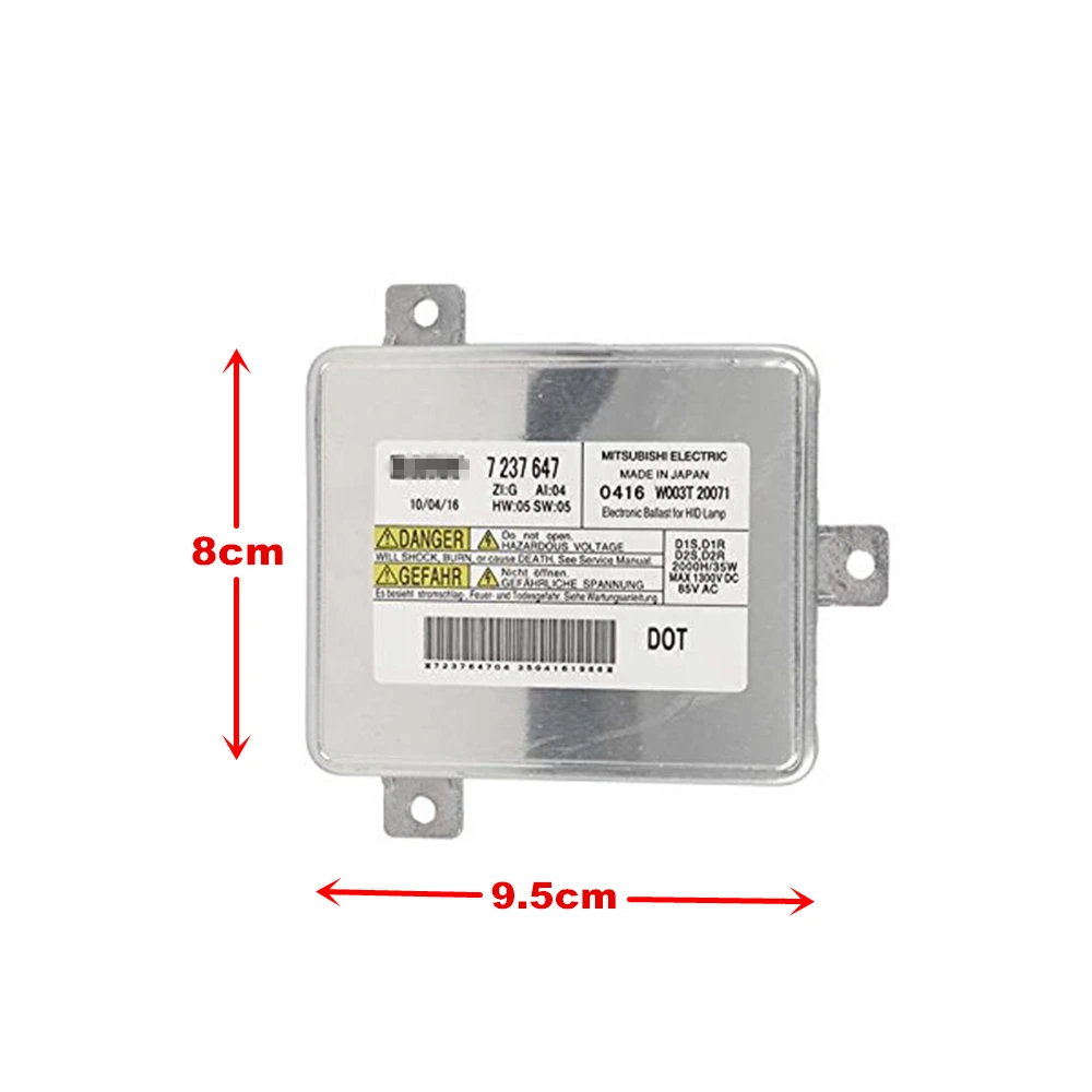 W003T20071 HID Xenon блок управления балластом D1S для E90 F10 F11 F01 F07 7237647 7318327 63117237647