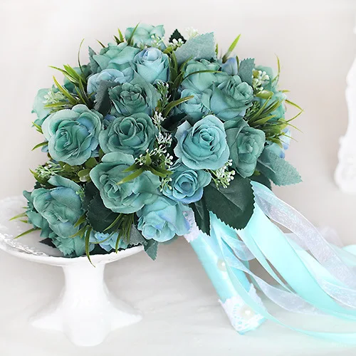 White Rose Wedding Bouquet Pink Bouquet De Mariage Red Wedding Flowers Bridal Bouquets Wedding Bouquet For Brides