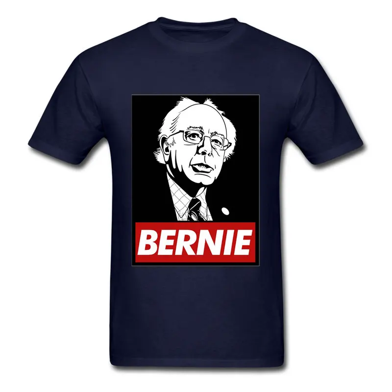 Bernie Sanders 2017 Tee Shirts Men Fashion Printed Mens Natural Cotton