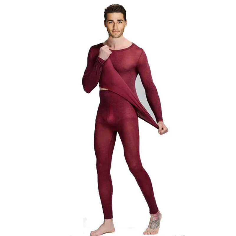 Jerrinut Warm Long Johns Thermal Underwear For Women  Winter Clothing Suit Female Long Johns Cotton Sexy Thermal Underwear Set6