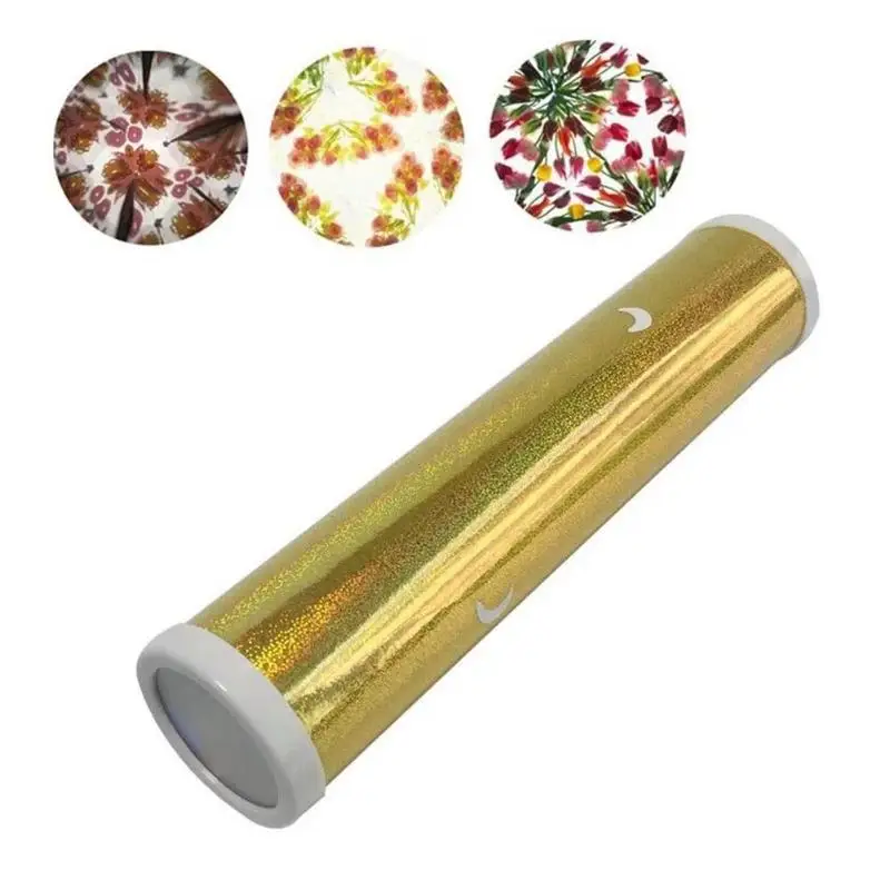 

DIY Rotating Kaleidoscope Kits Manual brain Science Experiment Educational Craft Kid Toy parent-child development