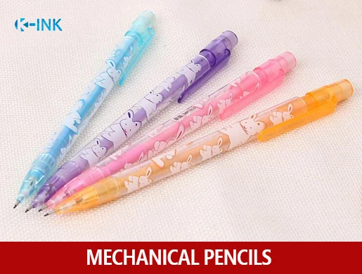 

24pcs / lot ,0.7mm cartoon rabbit mechanical pencil , kawaii bunny animal mechanical pencils