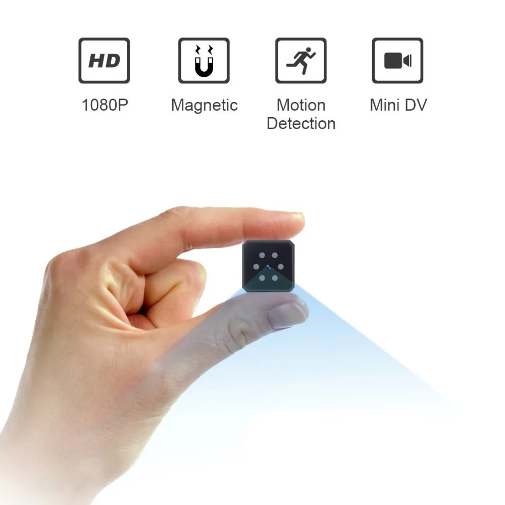 

1080P Mini Camera Invisibe Night Vision Mini Camcorder Outdoor DV Voice Video Recorder Action security home Surveillance Camera