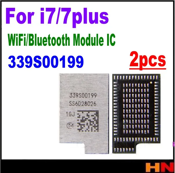 2 шт. 339S00199 Wi-Fi IC модуль для iPhone 7 7plus 7P высокотемпературный Тип чип | Мобильные