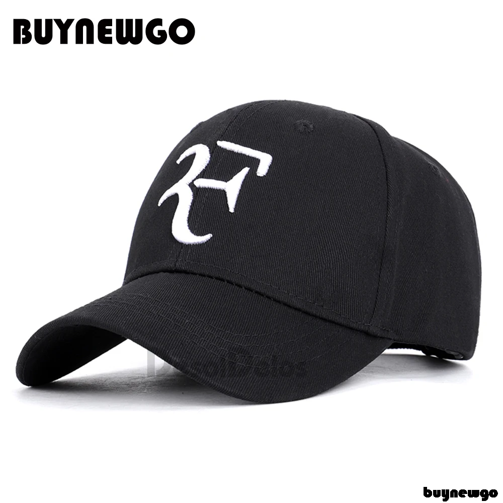 

Roger Federer RF Men Baseball Caps Cotton casual hip-hop cap Adjustable sports hat 2019