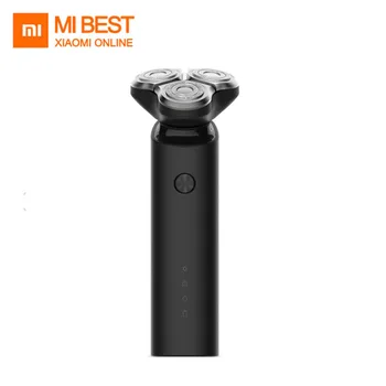 

New Xiaomi Razor Mijia Electric Shaver Men 3 Head Dry Wet Shaving Washable Main-Sub Dual Blade Turbo Mode Comfy Personal Care