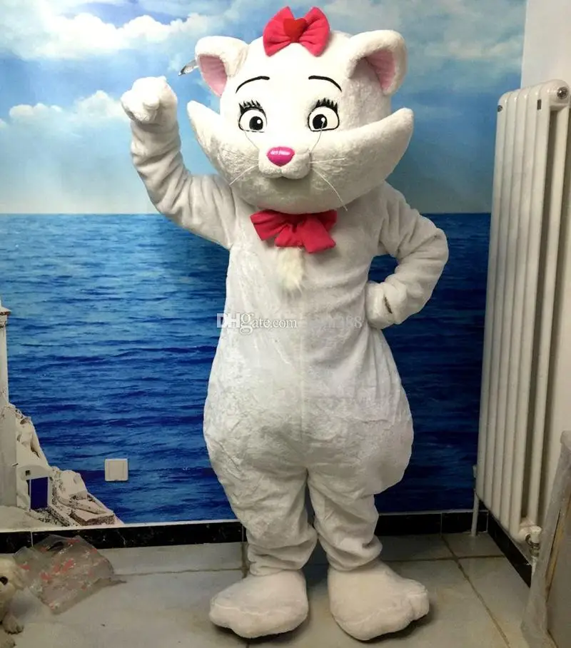 Новый плюшевый карнавальный костюм Marie Cat для взрослых маскарадный