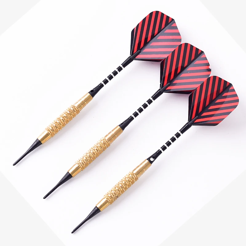 3PCS/Set of Soft-Pointed Brass Darts 18g Professional Darts Indoor Sports Darts Pin Sports Game Free Shipping