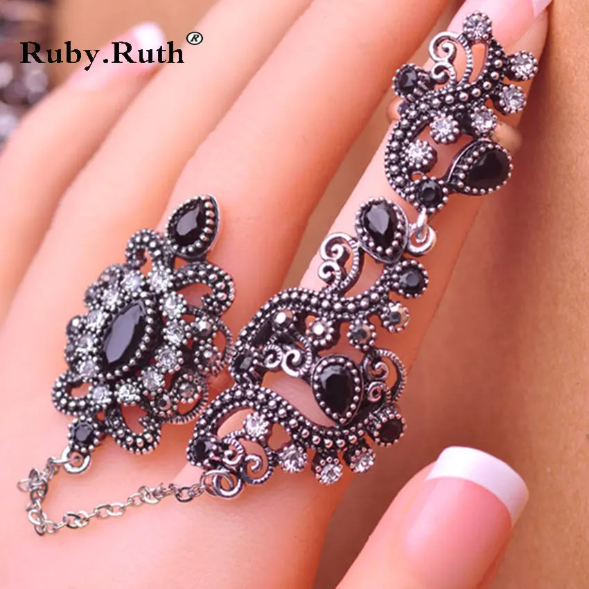 Женское кольцо на палец регулируемое винтажное красное из смолы|adjustable finger ring|finger