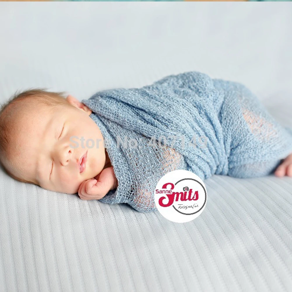 D&J Knit Stretch Wraps Swaddle Newborn Photography Props Baby Kids Wrap