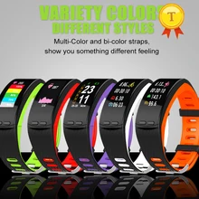 Мужской женский цветной экран водонепроницаемый gps спортивный умный Браслет Smartwatch пульсометр смарт-браслет на запястье фитнес-браслет