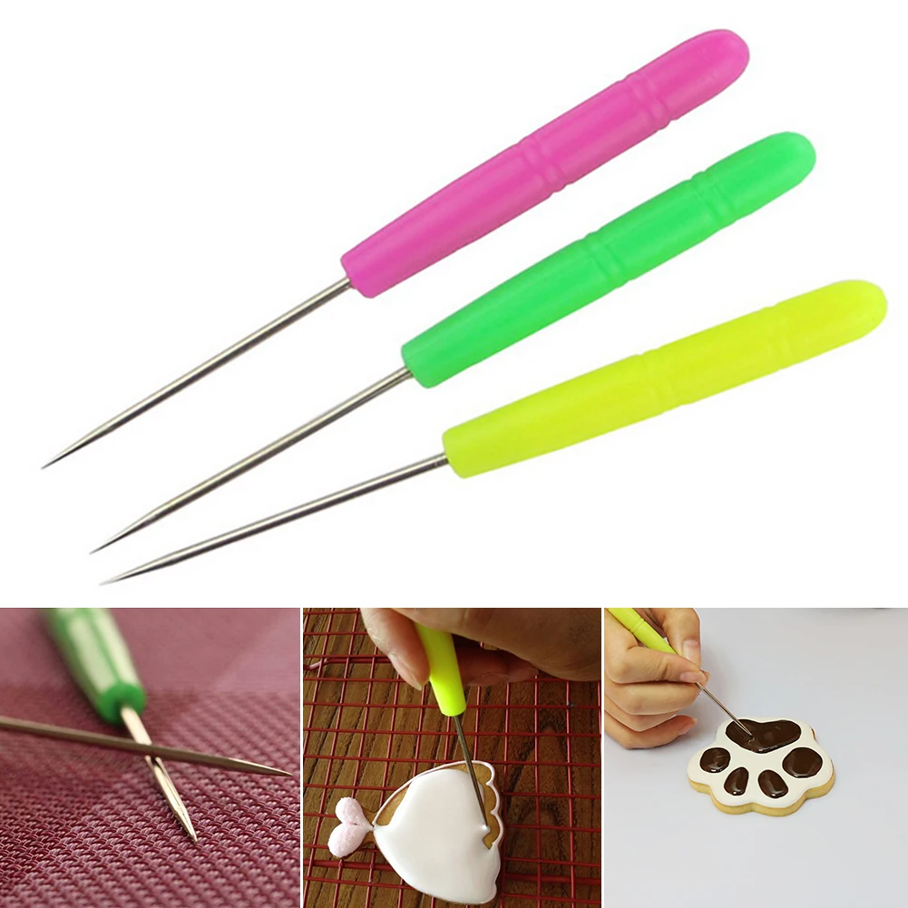 

Stir Biscuit Icing Sugar Needle Chocolate Baking & Pastry Tools Needle Whisk Stainless Steel Baking Tools