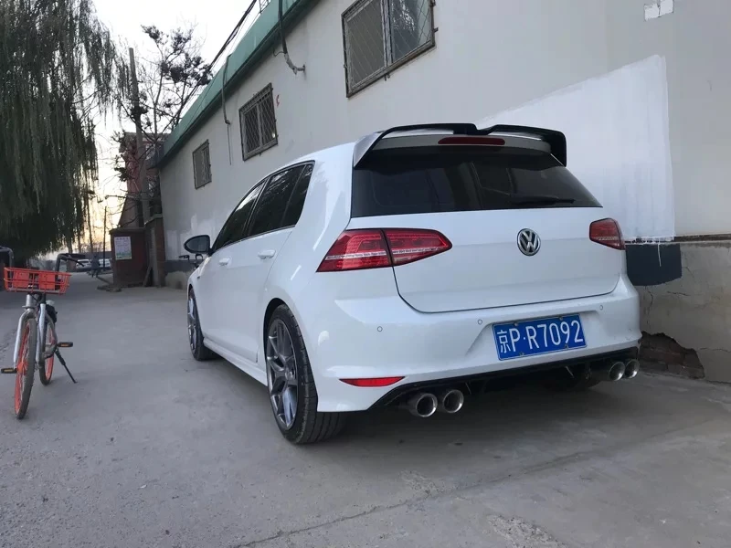 Высококачественный ABS для Volkswagen Golf 7 R R-LINE спойлер задний спойлер на крышу спойлер для гольфа