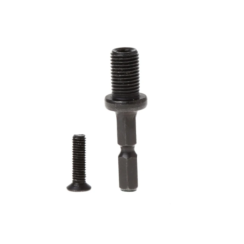

1/4" 6mm Hex Shank Keyless Drill Bit Chuck Adapter Converter Quick Change Tool