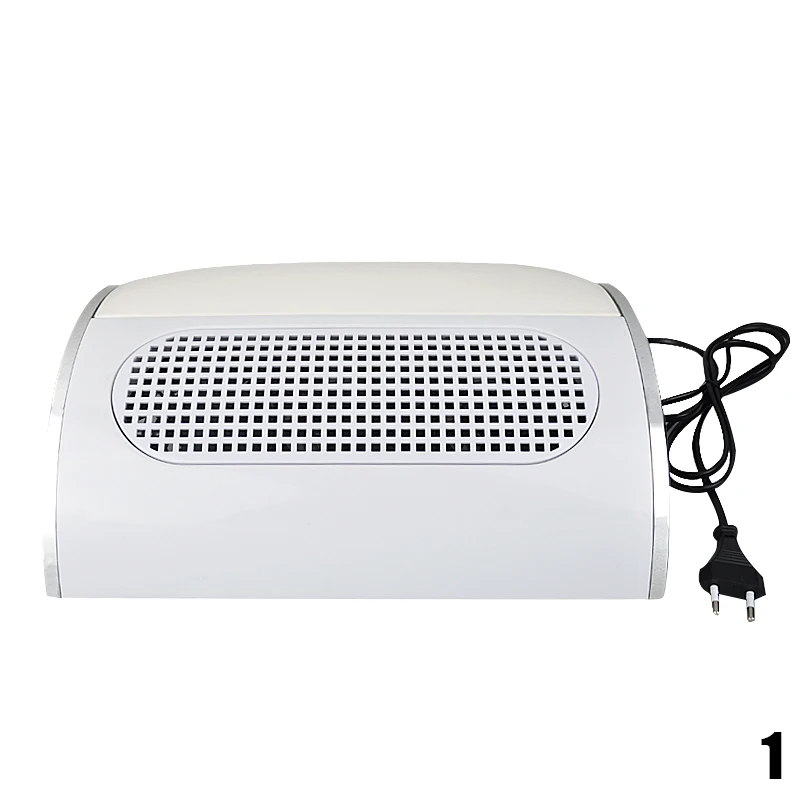

New 3 Fan Powerful Nail Dust Suction Collector Nail Dryer Vacuum Cleaner Manicure Tools with 2 Dust Collecting Bags Nail Dryer