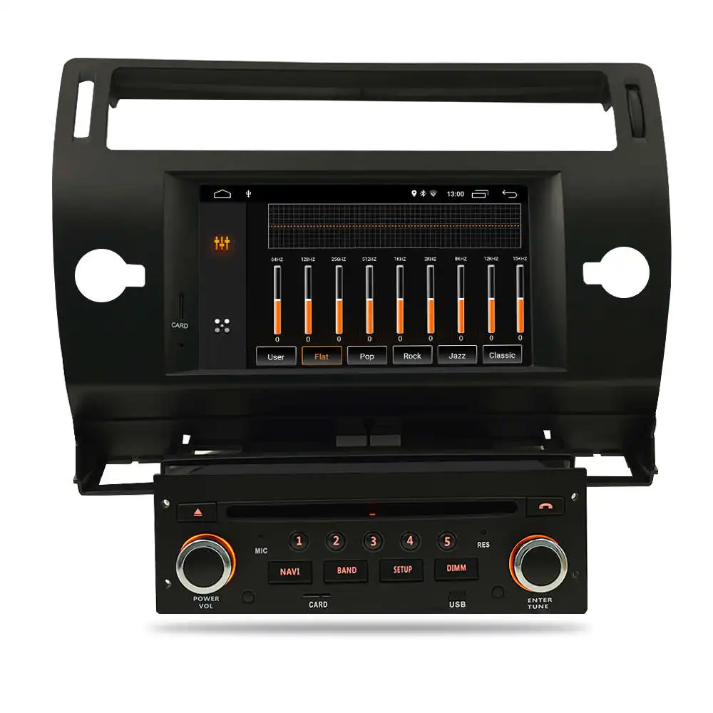 Perfect Android 9.0 Car DVD Player GPS Glonass Navi for Citroen C4 C-Triomphe C-Quatre 2005 2006 2007 2008 2009 Radio Audio Stereo 4