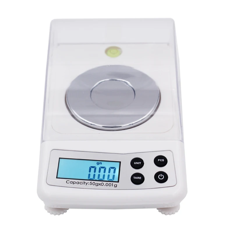 

High Precision 50g 0.001g Digital Lab Laboratory Balance Jewelry Diamond Scale Grams Gold Carat Weight Digital Electronic Scales