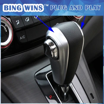 

Car-styling gear lever head decoration for Honda CRV 2015 2016 gear shift lever head gear knob cover trim sequins accessories