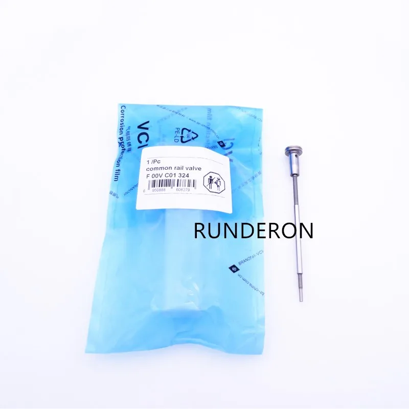 

RUNDERON F00VC01324 Common Rail Injector Control Valve Assy for Bosch 0445110162 Fuel System Spare Parts