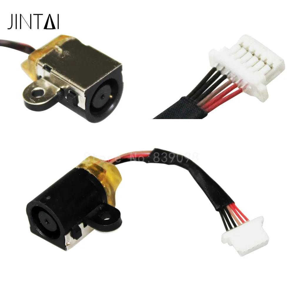 DC-IN Jack for HP 9470M 9480M 702875-001 Power Jack Harness Port Connector Socket with Wire Cable