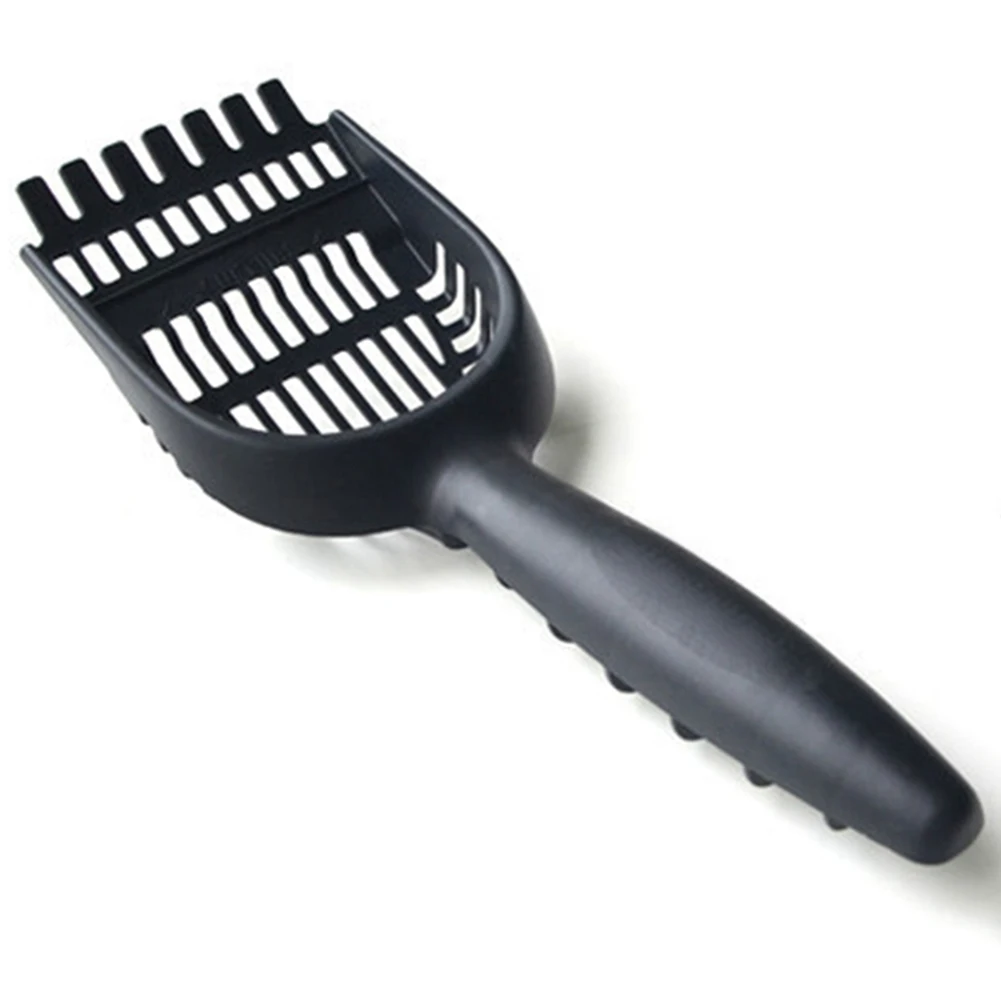 New Pet Cat Litter Shovel Scoop With Rake Teeth Plastic Pet Poo Shovel