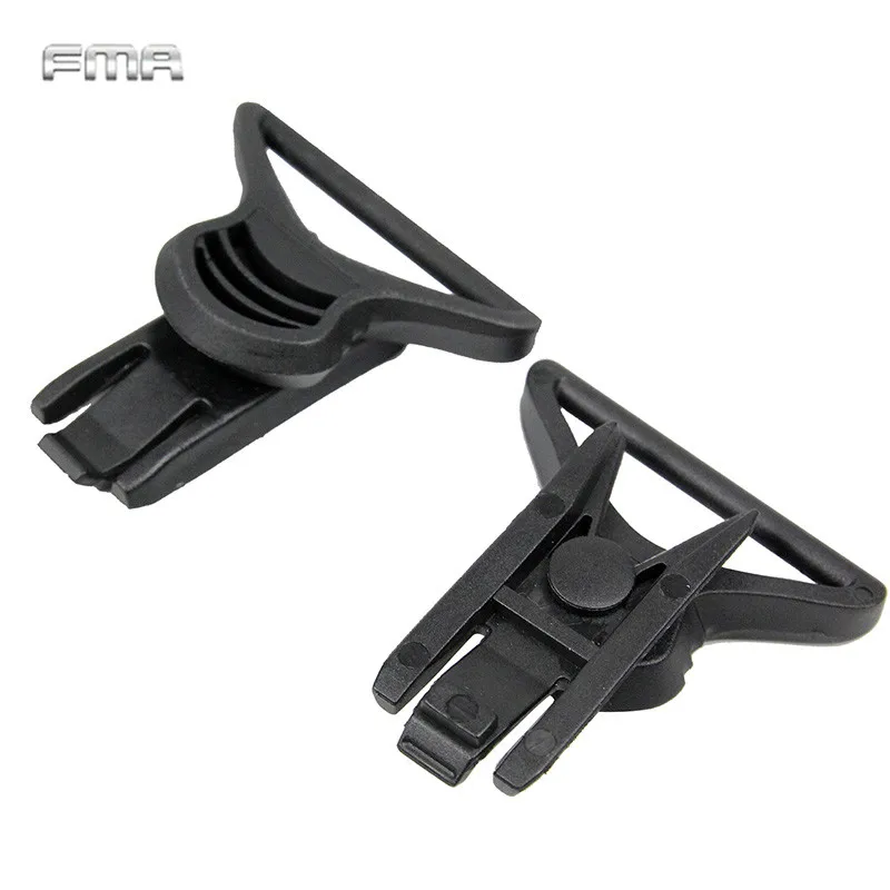 FMA Fast Helmet Goggle Swivel Clips 36mm for Helmet Rail Military