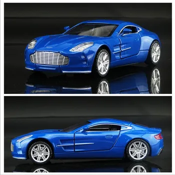 

Hot 1:32 Toy Car Aston Martin Metal Alloy Diecast Car Model alloy car model toy with sound light Collection Gift toy Boys Kids