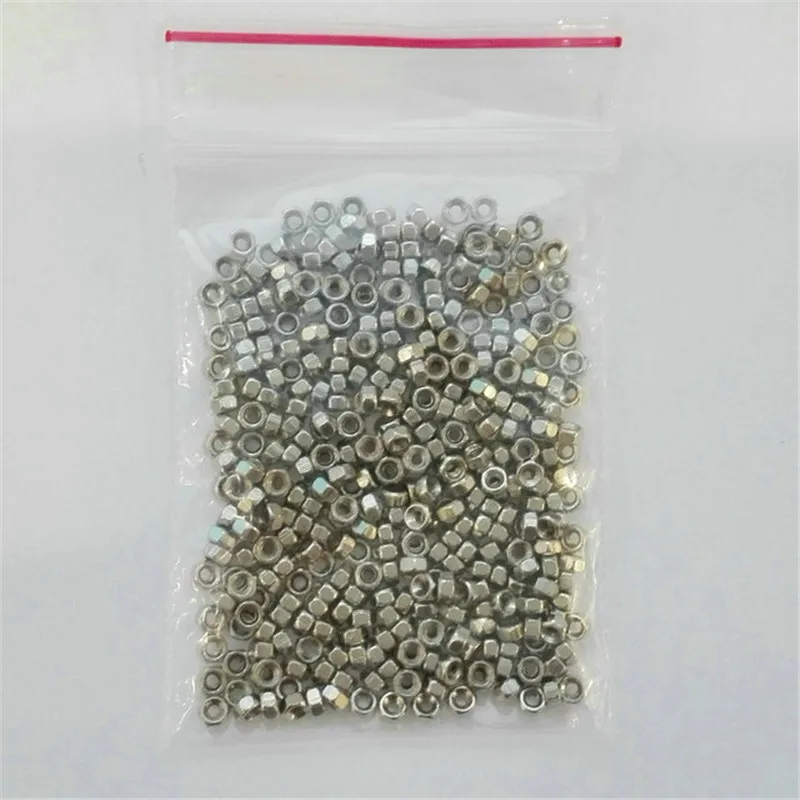 

200Pcs 1.4mm Nut Eyeglasses Glasses Spectacles Repair Screw Nuts Tool Part