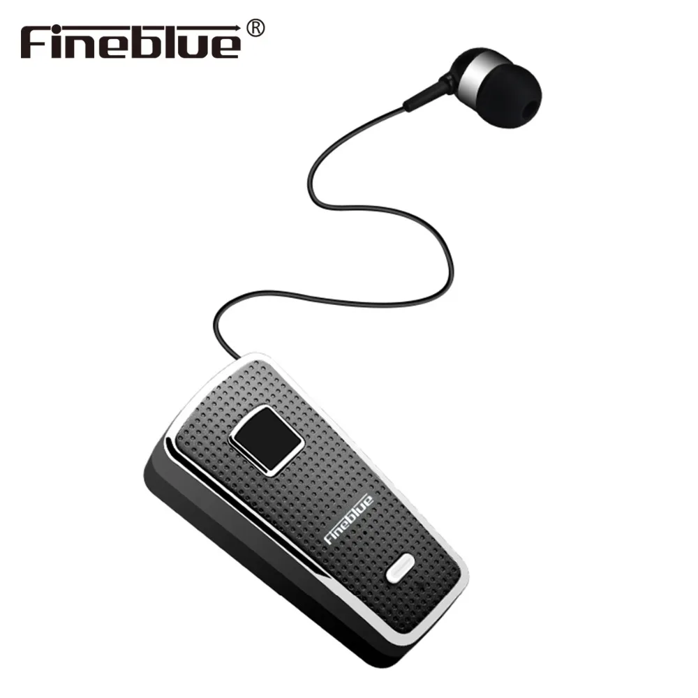 

Fineblue F970 Portable MINI Wireless Bluetooth Neck Clip Telescopic Type Business Sport Earphone Vibration Wear Clip with Mic