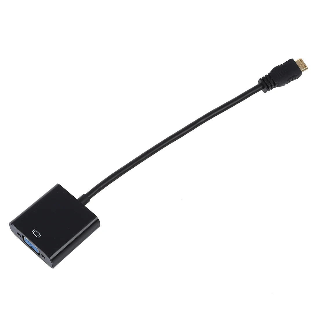 10 дюймовый мини HDMI к VGA Женский видеокабель, адаптер 1080P для ноутбука-черный
