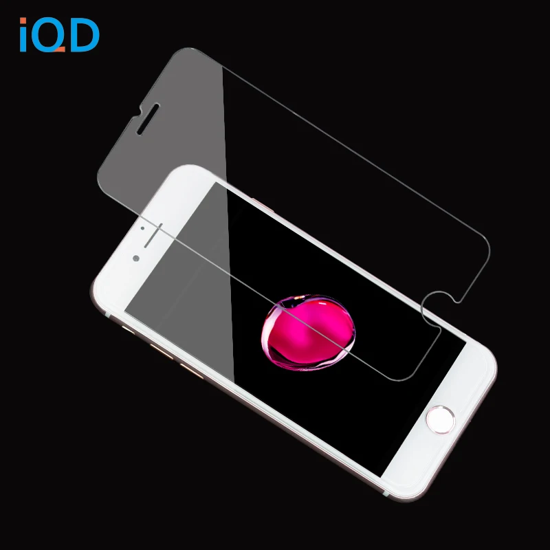Стеклянная пленка IQD для iPhone X 8 7 6s 6 plus se 5s 5c 5 бриллиантов Защитное стекло экрана с