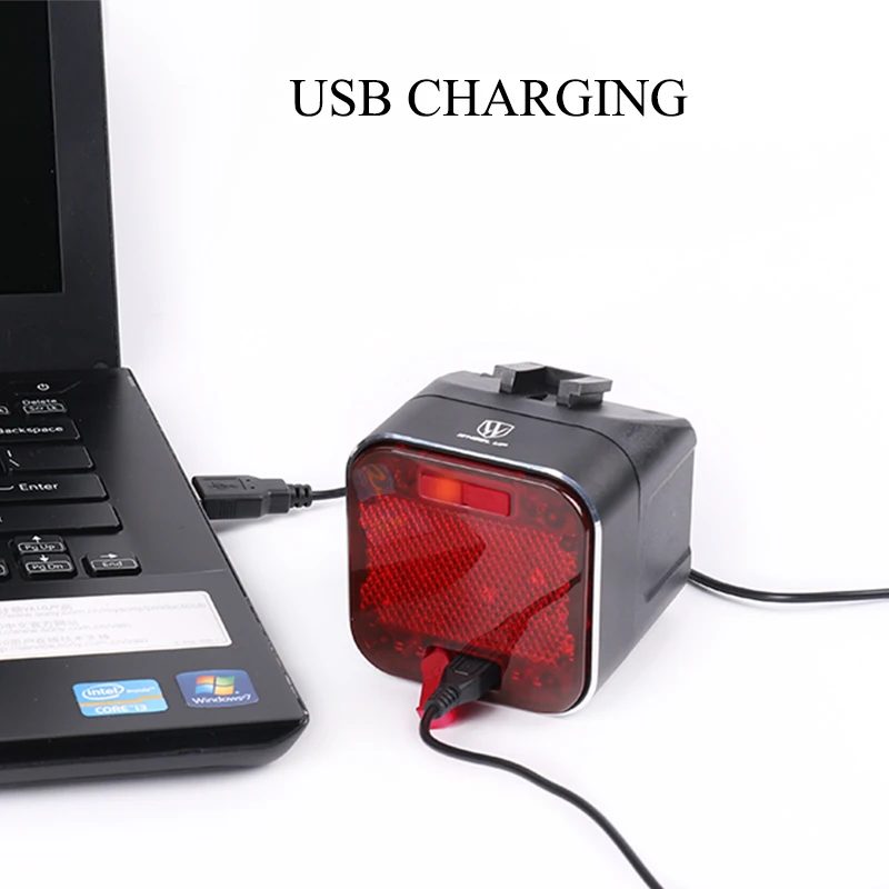 Колесо USB Перезаряжаемые велосипедный светильник светодиодный велосипед