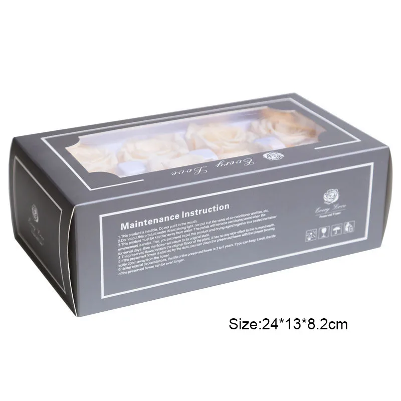 real touch rose eternal flower preserved flower  (8)