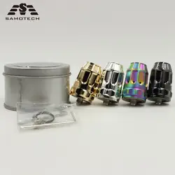 Холодный AV X-complyfe боевой Deck RDA электронная сигарета Rebuildable капельница атомайзер 24 мм диаматор fit 510 нить большой паровой бак RDA