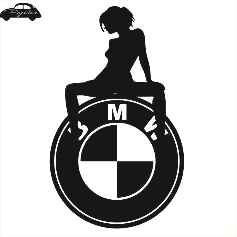 Pegatina Sex Girl Logo Funny Decal Beauty Funny Car Sticker Window Rear Glass Motorcycle Car Decor