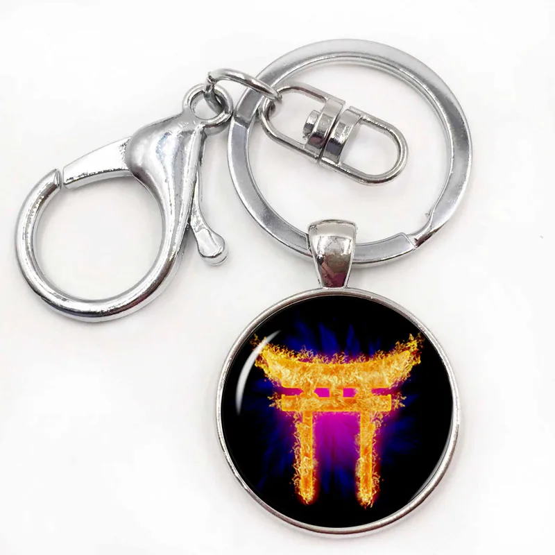10silver keychain.