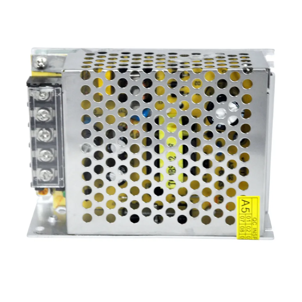 

AC to DC 24V 2A 48W Slim Switch Mode Power Supply with Metal Case