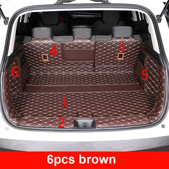 

6pcs for Dongfeng AEOLUS AX7 2019 Trunk mat protect Decorative cover