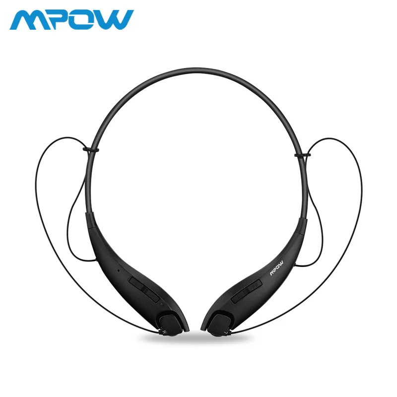 Mpow Jaws Gen-3 Wireless Bluetooth 4.1 Neckband Headphones With Mic Crystal Sound Headset 13H Playing Time Earbuds For Sports Mpow Jaws Gen-3 Wireless Bluetooth 4.1 Neckband Headphones With Mic Crystal Sound Headset 13H Playing Time Earbuds For Sports