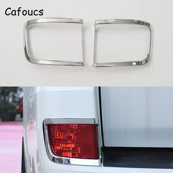 

Cafoucs Rear Bumper Fog Light Lamp Frame cover Trim Decorative For Toyota Land Cruiser LC200 2016 2017 2018