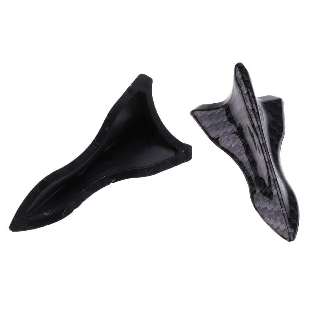 

10 Pieces Car Roof Air Vortex Generator Shark Fin Decorative Generadores de vortice generateurs de tourbillons Auto Parts
