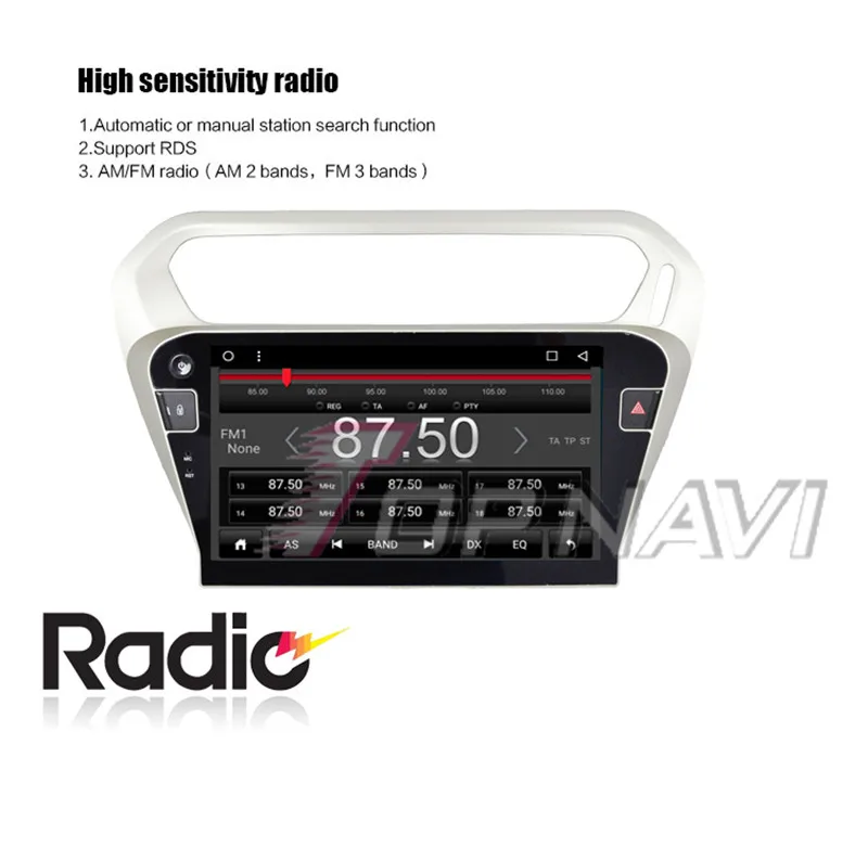 dvd player car For Citroen C-Elysee 2014
