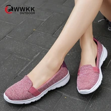 WWKK/Коллекция года; сезон осень; женская обувь; Новинка; спортивная женская обувь для путешествий; прогулочная обувь из дышащего сетчатого материала на плоской подошве; женские кроссовки для бега