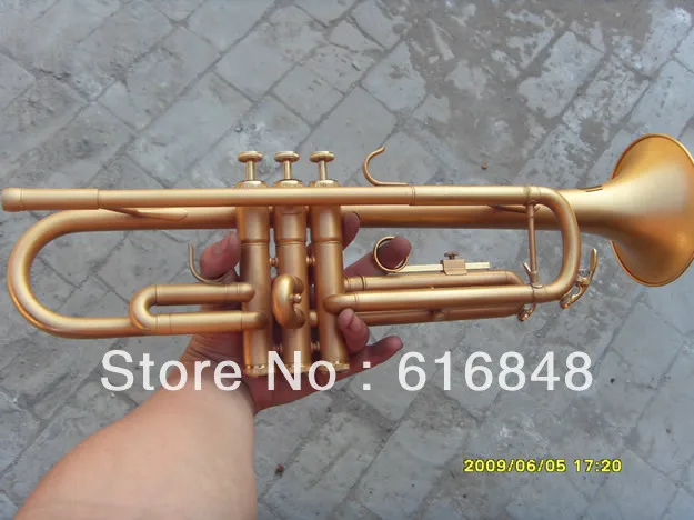 Manufacturers TR 1335 inventory wholesale custom small brass instruments face dozen hemp 24 K gold plating