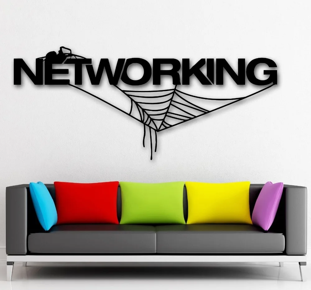 wall decal for office business creative networking internet vinyl wall sticker spider web technology it mural art decal shop office room home decorationin stickers from wall decal for office business creative networking internet vinyl wall sticker spider web technology it mural art decal shop office room home decorationin stickers from