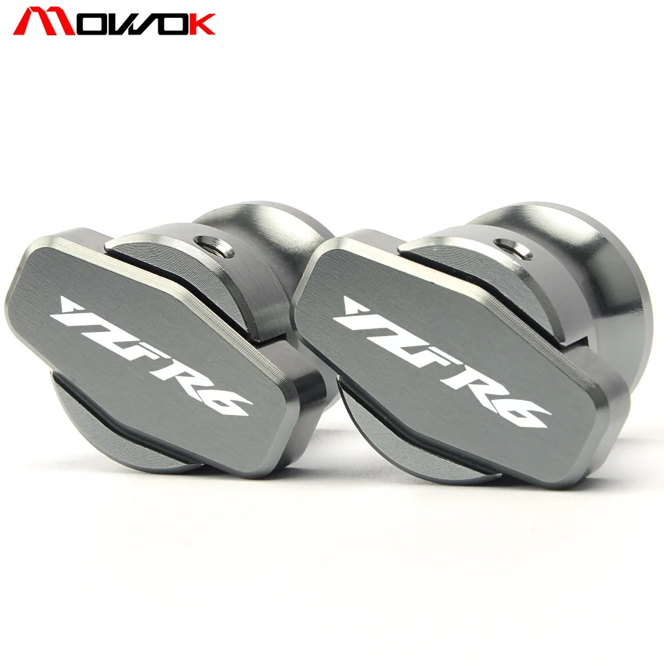 

New Arrival Logo For Yamaha R6 YZF R6 1998-2012 2013 2014 2015 2016 Motorcycle yzfr6 CNC Aluminum Swingarm Spool Slider Sliders