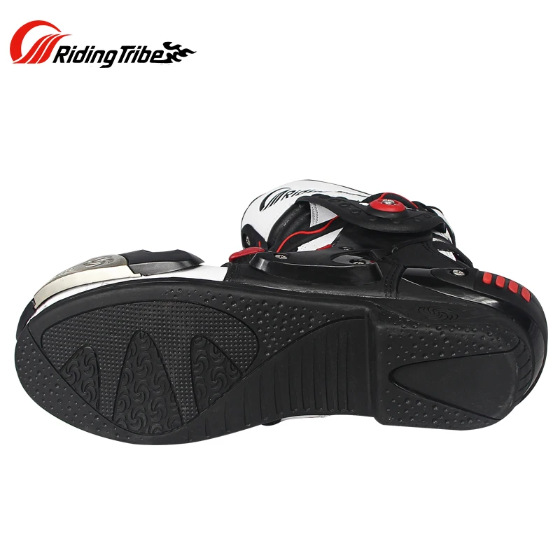 Мужские мотоциклетные ботинки обувь для скоростных и дорожных гонок|moto shoes|racing