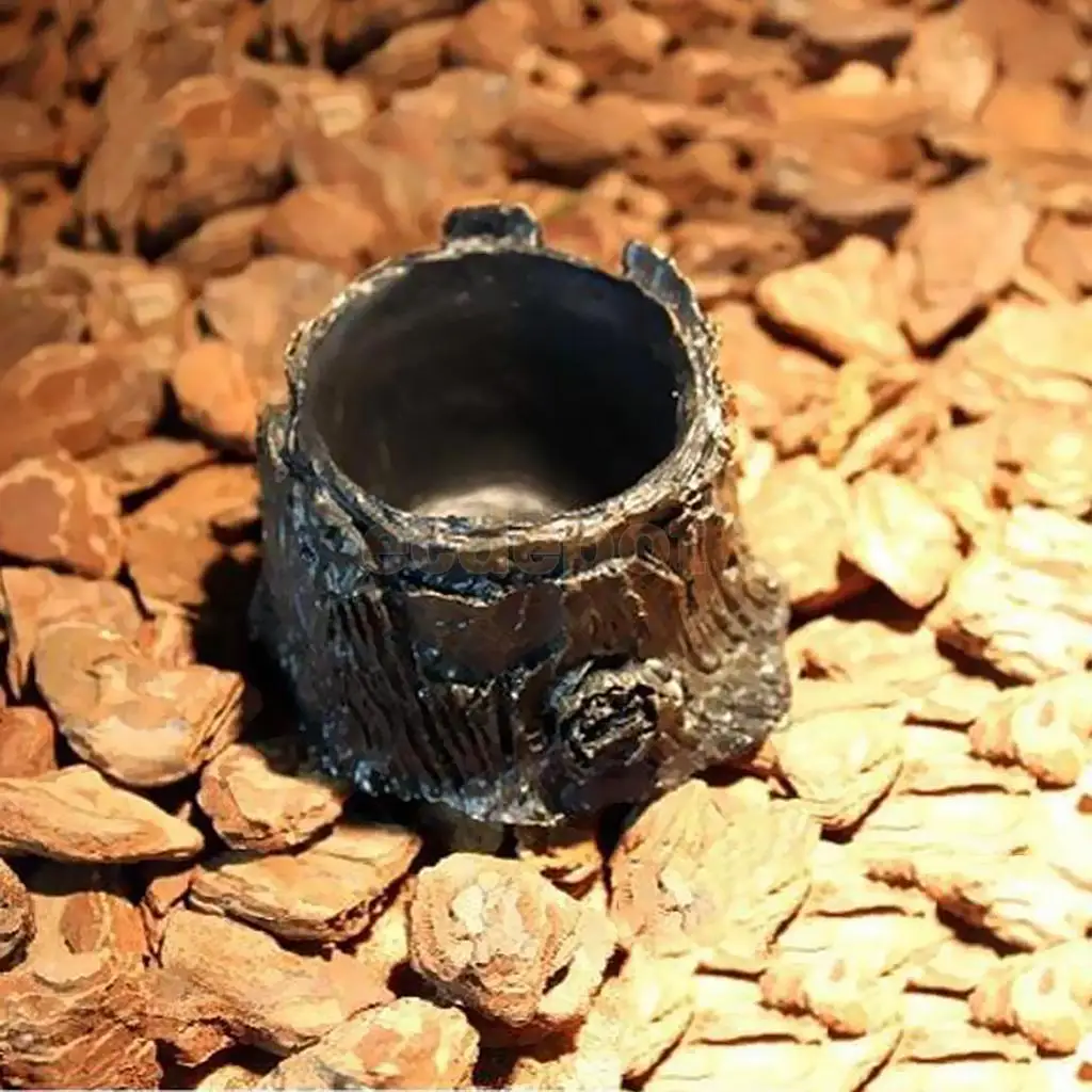 Reptile Bowl Food Water Dish Bearded Dragon Gecko Morio Meal Worm