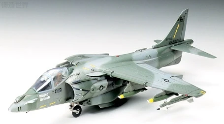 AV-60721 1/72 8 b harrier вертикального взлета самолет и посадки истребитель